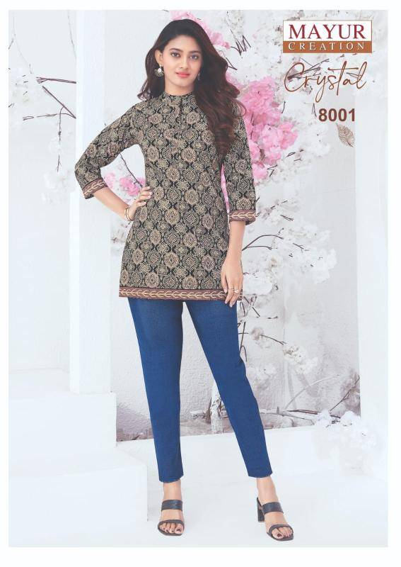 Mayur crystal vol-8 Surat kurti wholesale shopping